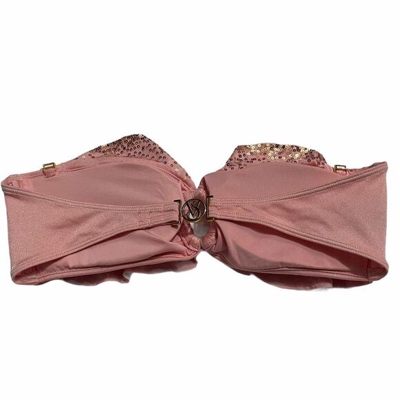 Victoria’s Secret Sequin Ruffle Strapless Bikini - Picture 2 of 3